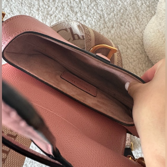 Authentic CHRISTIAN DIOR 2018 Mini Saddle Bag (guitar strap not included) - Picture 8 of 13